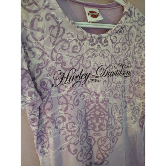 Harley Davidson Sturgis Light Purple T-shirt Women's Size Small - Picture 3 of 10